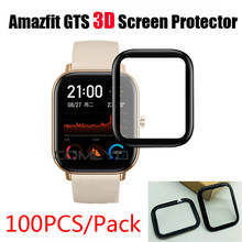 100PCS pack for huami amazfit GTS screen protector full cover 3D curved Composite flexible protective film wholesale 2024 - buy cheap