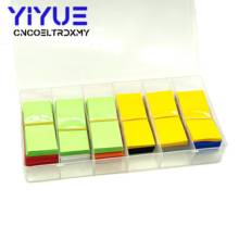 280 Pcs PVC Heat Shrink Tubing 18650 Battery Wrap Precut Size 18.5mm Battery Film Tape Battery Cover 8 Color Kit