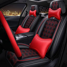 De cuero de lino cubierta Universal de asiento de coche para Audi A6L R8 Q3 Q5 Q7 S4 Quattro A1 A2 A3 A4 A6 A8 accesorios de coche-estilo de etiqueta 2024 - compra barato