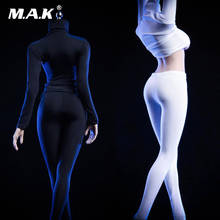 18XG24 1/6 Women Figure Clothes Set Accessories Tights High Collar Coat Pants Model for 12 inches Female Action Figure 2024 - buy cheap