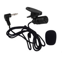 Hot Mini 3.5mm Clip On Microphone TieLapel Lavalier Portable Lecture Teaching Hands Free Wired Condenser 2024 - buy cheap