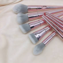 10pcs pink color  Concealer Liquid Foundation Brush soft powder eyeshadow make up brushes foundation beauty make up brush tools 2024 - buy cheap