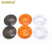 ZORBYZ 2 piezas de humo/ámbar/claro de señal de vuelta de luz de la lente para Harley Electra Glide Road King gira 2024 - compra barato