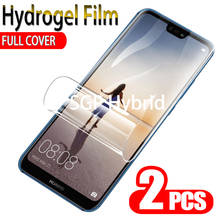 2PCS Hydrogel Film For Huawei P20 Pro Lite Screen Protector Display Protective Film For huawei p20 pro lite huawie hauwei film 2024 - buy cheap