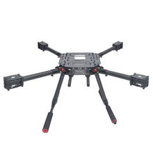 Marco de avión plegable de fibra de carbono LX450, 4 ejes, fotografía aérea, marco de Dron multieje, para Dron de carreras Rc 2024 - compra barato