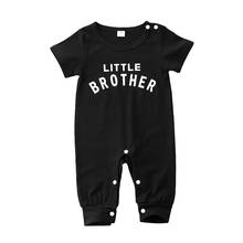 Baby Summer Clothes Newborn Infant Baby Boy Baby Summer One-Piece Jumpsuit Short Sleeve Letter Printed Romper 2024 - buy cheap