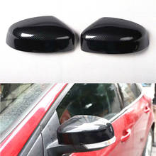 ABS Carbon Fiber Style Car Rear View Mirror Cover Trim Styling For Ford Focus 2012 New Exterior Auto Molding 2024 - buy cheap