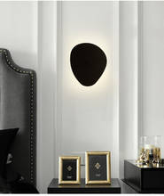 Lámpara de pared LED con personalidad, moderna y minimalista, creativa, para sala de estar, pasillo, dormitorio, cabecera, escalera, lámpara de pared del pasillo 2024 - compra barato