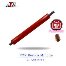 1PC Lower Fuser Roller For Konica Minolta Bizhub C554 C654 C754 C554e C654e C754e Fuser Roller BHC 554 654 754 Copier Parts 2024 - buy cheap
