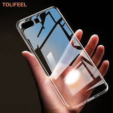 TOLIFEEL-funda de silicona suave para Huawei Honor 9 Lite, carcasa trasera transparente, TPU, transparente 2024 - compra barato