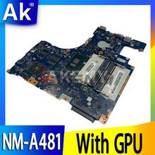 For new motherboard IdeaPad 300-15ISK 15.6'' laptop motherboard 4405/3855U CPU With GPU BMWQ1 BMWQ2 NM-A481 MAIN BOARD 2024 - buy cheap