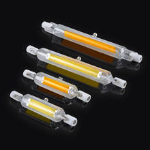 Glass Tube COB LED R7S 118mm 78mm Replace Halogen Lamp 220V 230V Energy Saving Spotlight R7S LED Bulb 5W 10W for Floodlight 2024 - buy cheap
