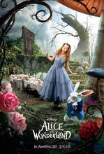 Alicia en el país de las Maravillas (2010), póster de seda de película, imagen impresa, decoración de pared, 24x36 pulgadas 2024 - compra barato
