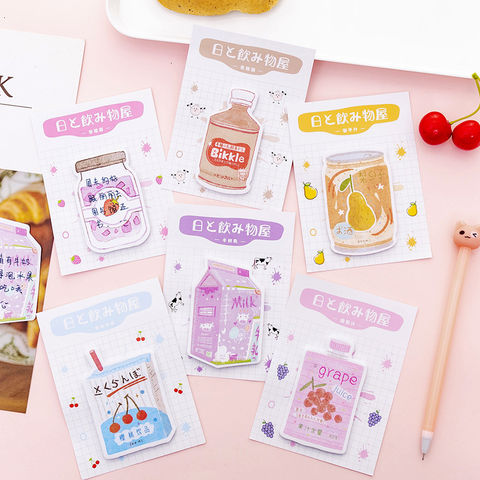 Creative Kawaii Memo Pad Cute Planner Stickers Cartoon Sticky Notes Adhesive Office Notepad School Stationery Supplies 02179 2022 - buy cheap