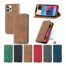 Etui Magnetic Closure Wallet Cases For Samsung Galaxy S20 Ultra S10 Plus S10E S9 Plus S20FE Book Stand Cover For iPhone 12 Pro 2024 - buy cheap