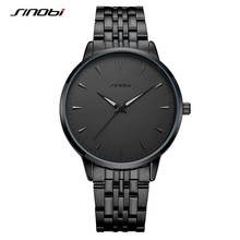 SINOBI Top Brand Luxury Business Watch Men Relogio Maculino Fashion Stainless Steel Waterproof Male Watch Clock Reloj Hombre 2024 - buy cheap