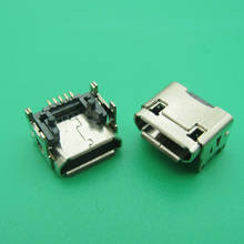 100pcs Micro USB 5P 5-pin Micro USB Jack 5Pins Micro USB Connector Tail Charging socket port female plug v8 port 2024 - buy cheap