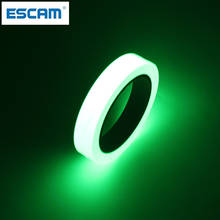 ESCAM-rollo de cinta luminosa autoadhesiva, 1cm x 10M, brilla en la oscuridad, decoraciones de seguridad para el hogar 2024 - compra barato