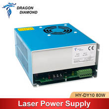 DRAGON DIAMOND DY-10 80 Вт CO2 лазерный источник питания для RECI W2 CO2 лазерная трубка для лазерной гравировки 2024 - купить недорого