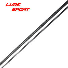 LureSport 2sets 2.4m 2.7m Matt Paint Carbon Rod blank with 20cm X Cross carbon M Power Rod Building Component Repair DIY 2024 - buy cheap