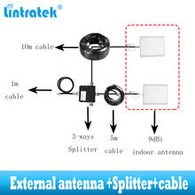 lintratek 2 indoor antenna 700-2700 2g 3g 4g signal booster for Additional 2 antenna kit to increase amplifier coverage area 2024 - buy cheap