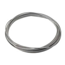 100M/Roll High Tensile 1.5MM Diameter AISI 316 Stainless Steel Wire Rope 7X7 Structure Cable 2024 - buy cheap