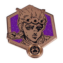 Broche dia giovanna jojo's bizarre adventure pinos animados de vento dourado 2024 - compre barato