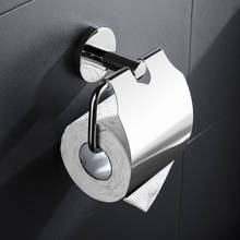 Bathroom Toilet Towel Paper Holder Waterproof Wall Mounted WC Roll Paper Holder With Cover Tissue Holder Chrome 2024 - buy cheap