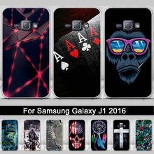 For Samsung Galaxy J1 2016 Case Soft Silicone TPU Phone Cover Case For Samsung Galaxy J1 J 1 J120 J120F Funda Coque Shells Bags 2024 - buy cheap