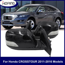 Montaje de espejo retrovisor lateral para Honda CROSSTOUR 2012-2014, 11 Pines, calefacción eléctrica plegable automática con intermitente LED, 2 uds. 2024 - compra barato