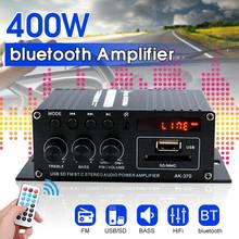 400W 2*200W Stereo Hifi Car Home Subwoofer car audio car Amplifier Amp Sound Speaker bluetooth EDR Audio LED Design amplifiers 2024 - buy cheap