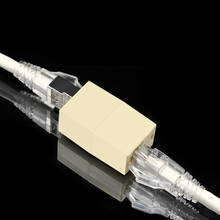 CCTVMAN сетевой Ethernet Lan кабель Joiner RJ45 разъем компьютерный сетевой кабель Соединительный адаптер 2024 - купить недорого