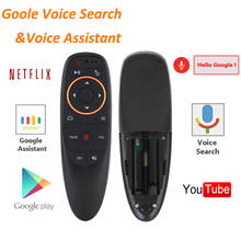 G30 2.4G Gyroscope Wireless Air Mouse 33 Keys IR Learning Smart Voice Remote Control for X96 mini H96 MAX Android Box vs G10 G20 2024 - buy cheap