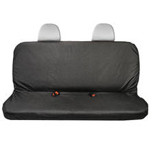 Funda de asiento trasero de coche 600D Oxford, cojín de asiento impermeable, Protección Universal para la mayoría de coches y camiones SUV, color negro 2024 - compra barato