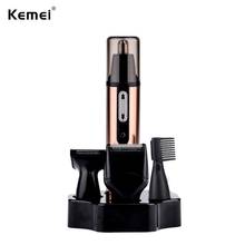 4 in 1 Nose Hair Trimmer Electric Rechargeable Nose Ear Eyebrow Sideburns Hair Trimmer Beard Hair Removal Clipper Shaver Men 35 2024 - buy cheap