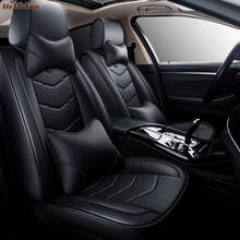 Hexinyan universal assento do carro capa para ssangyong todos os modelos rexton korando actyon kyron tivolan acessórios de estilo automático 2024 - compre barato