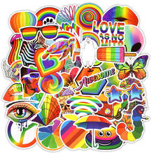 10/30/50pcs Fashion Rainbow Sticker Pack Colorful Animal Cute Graffiti Waterproof Stickers Laptop Guitar Skateboard Suitcase F5 2024 - buy cheap