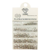 LEMAX Mixed/bag High light AAA Rhinestone Crystal AB SS4-SS10 Non Hotfix Flatback Rhinestones For Nails 3D Nail Art Gems L531 2024 - buy cheap