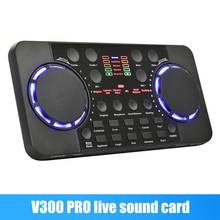 V300 PRO Mini Cell Phone Sound Card Interface External USB Live Microphone Sound Card Support for Mac/Win/Android/IOS 2024 - buy cheap