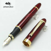 JINHAO X450 Fountain Pen Full Metal Golden Clip Luxury Pen 0.5mm Iraurita Nib Business School Supplies 2024 - buy cheap