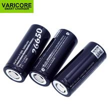 1-6 pcs varicore 26650 li-ion bateria 3.7 v 5200ma V-26D descarregador 20a bateria de energia para lanterna e-tools bateria 2024 - compre barato