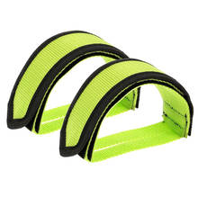 2 Pcs Nylon Bicycle Pedal Straps Toe Clip Foot Strap Belt Adhesivel Accesdsories 2024 - buy cheap