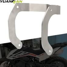 Motocicleta de alumínio pescoço cinta suporta farol suporte de montagem para 790 aventura s/r 2019 2020 890 aventura 2020-2021 2024 - compre barato