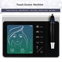 Newest Touch Screen Permanent makeup Machine Kit for Eyebrow Lip Eyeline Machine Professional MTS PMU System With 50pcs Neeldes 2024 - buy cheap