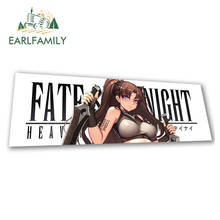 EARLFAMILY 13cm x 5.3cm for Fate Stay Night White Camper Race Car Stickers Anime Scratch-proof Motocycle Helmet Surfboard Decal 2024 - buy cheap