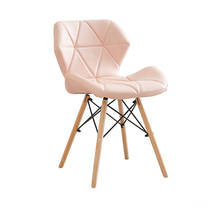 Chair Creative Computer Chair Modern Minimalist Study Home Makeup Stool Back Nordic Ims Dining Chair Soft Bag Seat 2024 - buy cheap