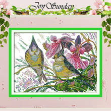 The Early Spring Birds Patterns Counted Cross Stitch 11CT 14CT Cross Stitch Sets Chinese Cross-stitch Kits Embroidery Needlework 2024 - buy cheap