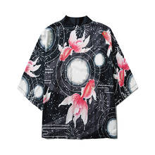 Camisas japonesas kimono tradicional yukata, traje cosplay unissex para homens e mulheres 2024 - compre barato