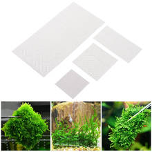 Square Stainless Steel Aquarium Plant Moss Carrier Wire Mesh Fish Tank Mini Water Grass Lawn Pad Aquatic Decoration 2024 - buy cheap