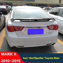 CEYUSOT-alerón trasero para maletero de coche, accesorio para Toyota MARK X GS, Material ABS, doble cubierta, Reiz Wing 2010-15 2024 - compra barato